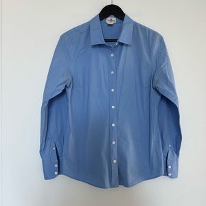 J. Crew Haberdashery Blue Button Down Shirt